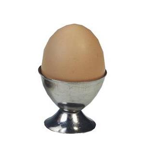 Eggeglass/eggbeger i stål 